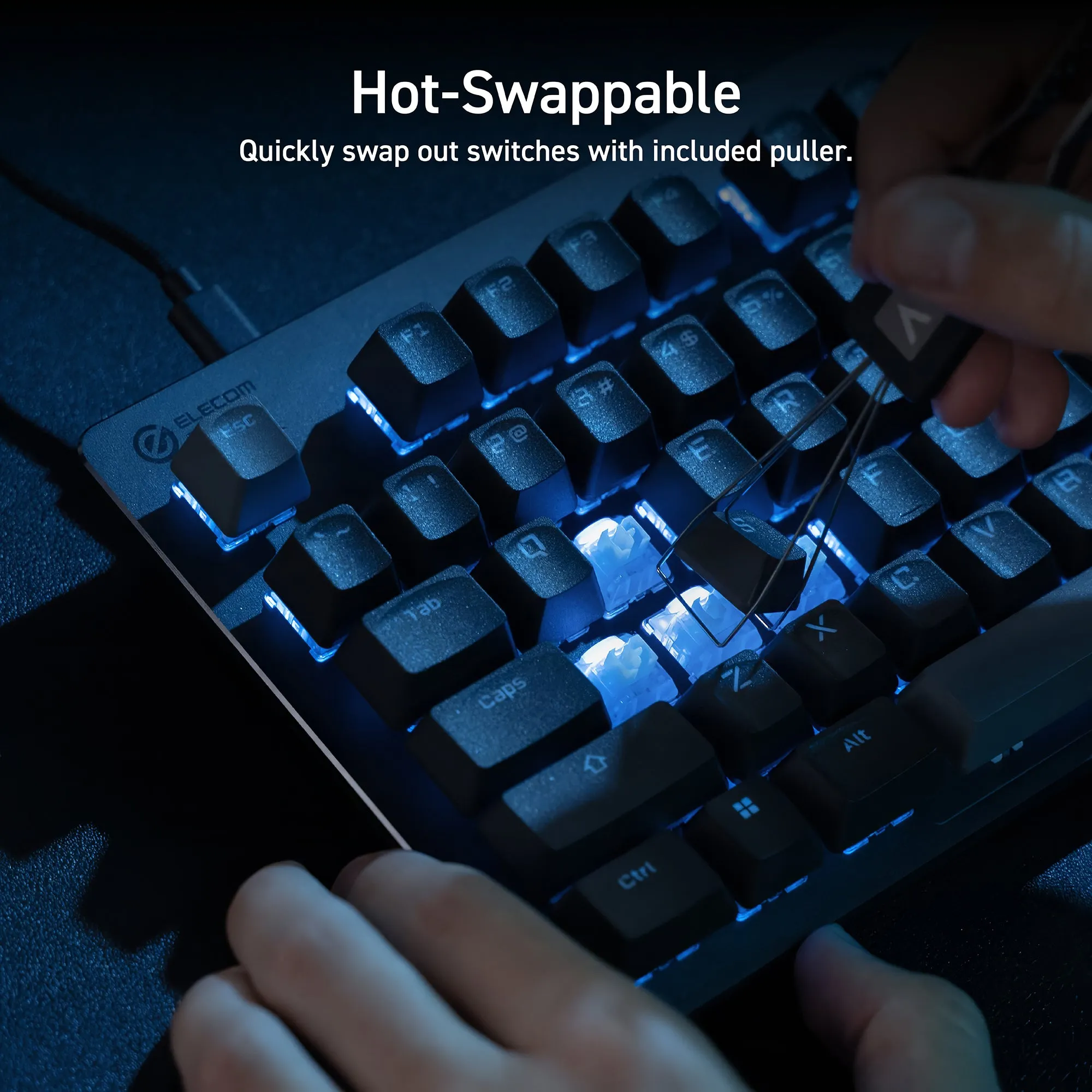 TK-VK720A Rapid Trigger Silent Gaming Keyboard