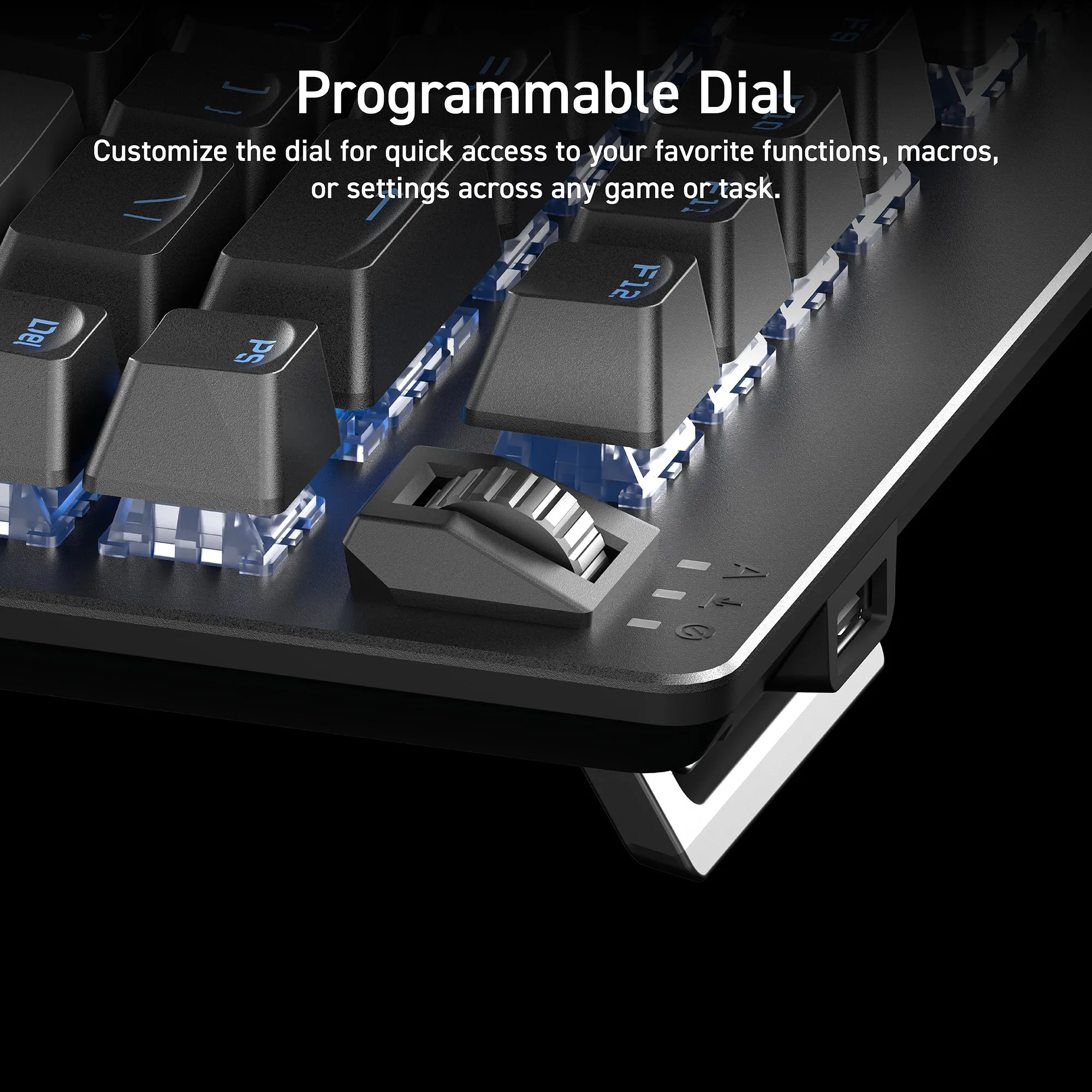 TK-VK720A Rapid Trigger Silent Gaming Keyboard