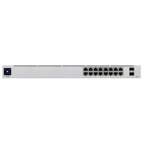 Ubiquiti UniFi Switch 16 Port Gigabit 8PoE 42W 2SFP | USW-16-POE