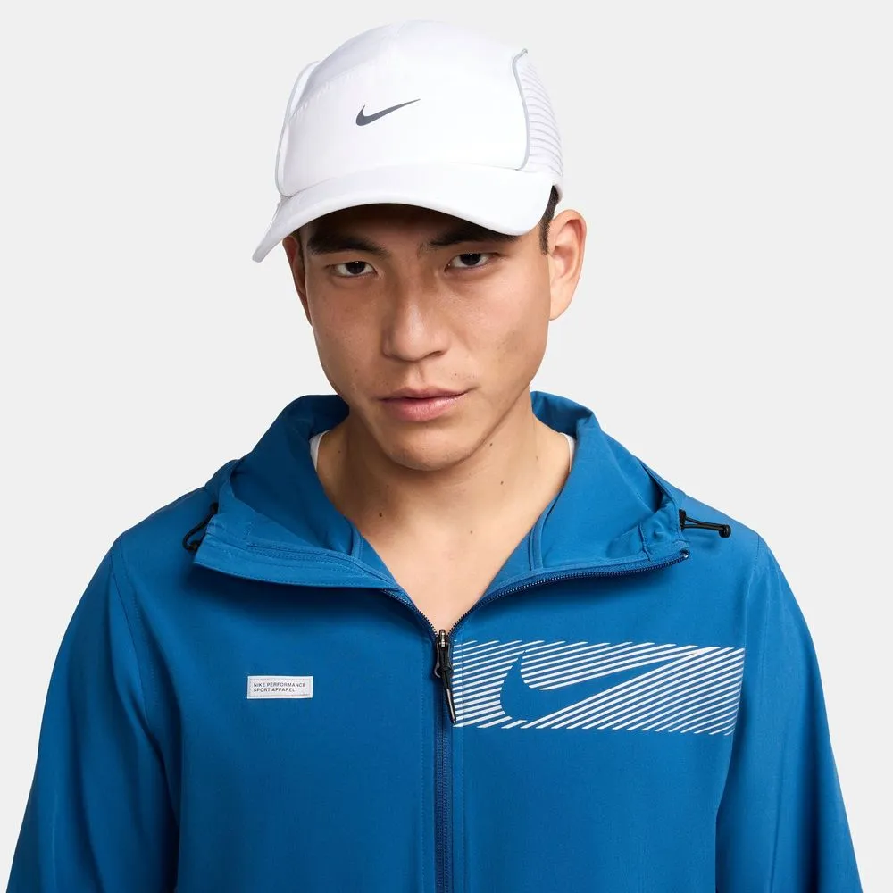 Unisex Dri-FIT ADV Fly Unstructured AeroBill AeroAdapt Cap - White/Anthracite