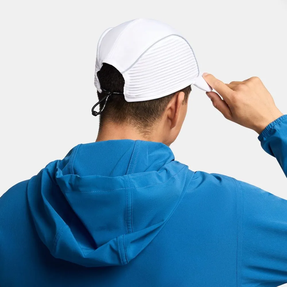 Unisex Dri-FIT ADV Fly Unstructured AeroBill AeroAdapt Cap - White/Anthracite