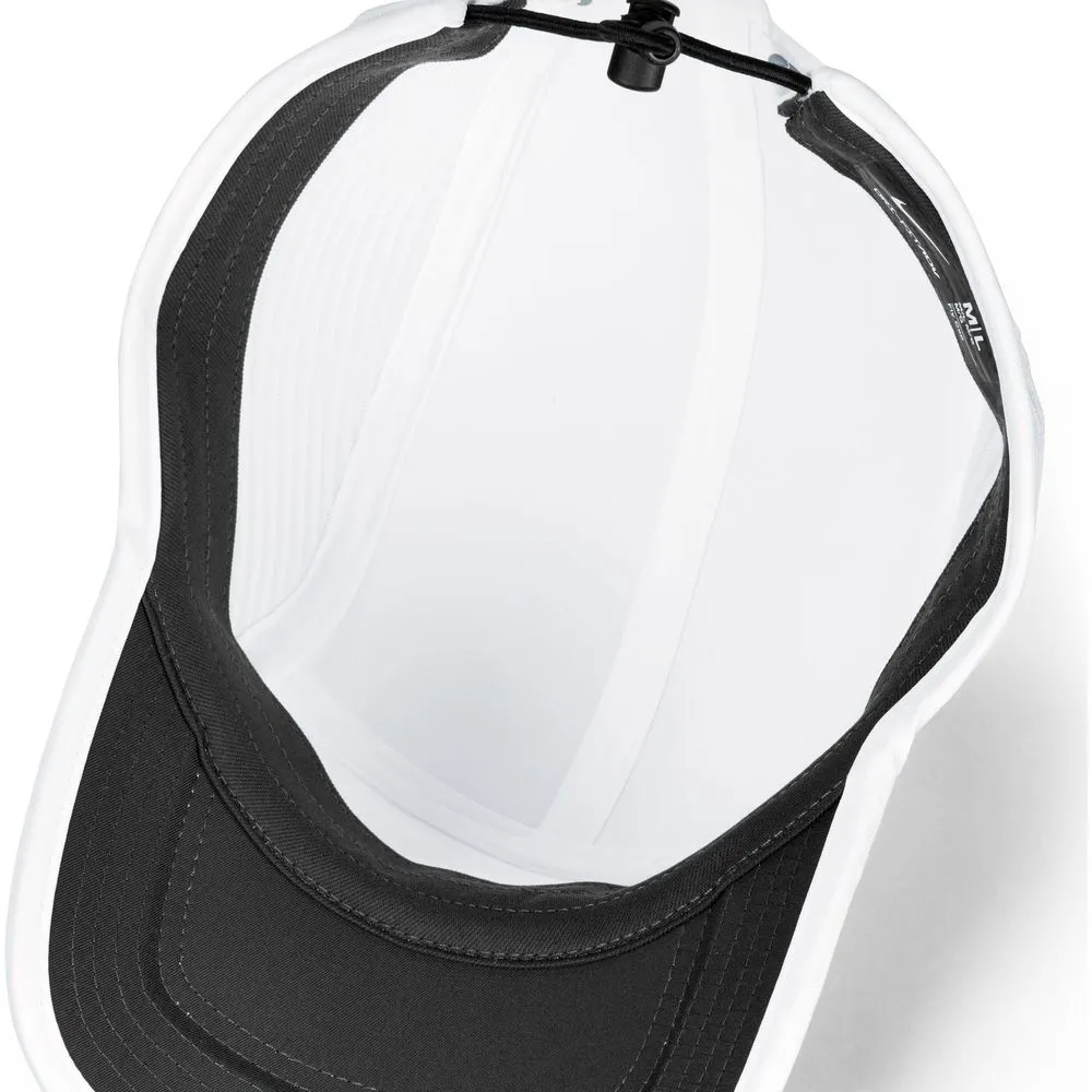 Unisex Dri-FIT ADV Fly Unstructured AeroBill AeroAdapt Cap - White/Anthracite