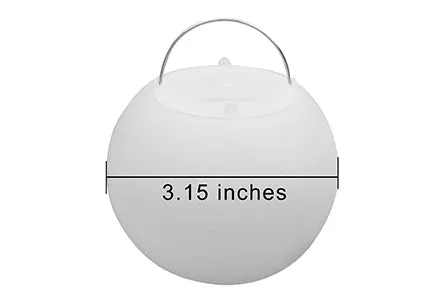 Upgraded 3-inch LED Ball Light (with remote)