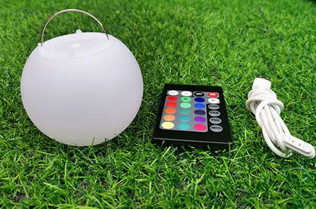 Upgraded 3-inch LED Ball Light (with remote)