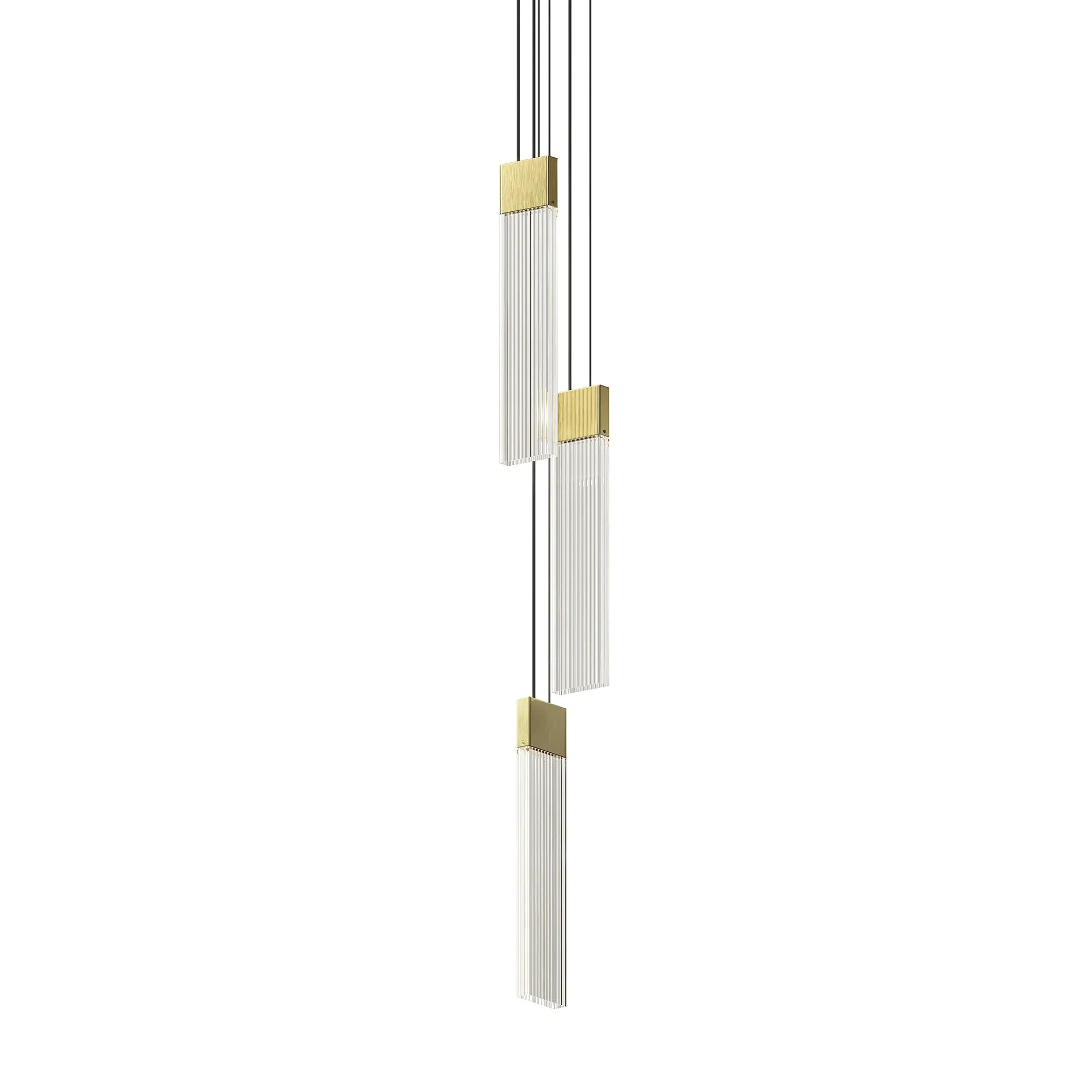 V Panels Multi-Light LED Pendant Light