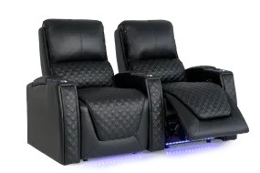 Valencia Bern Row of 2 Loveseat Home Theater Seating