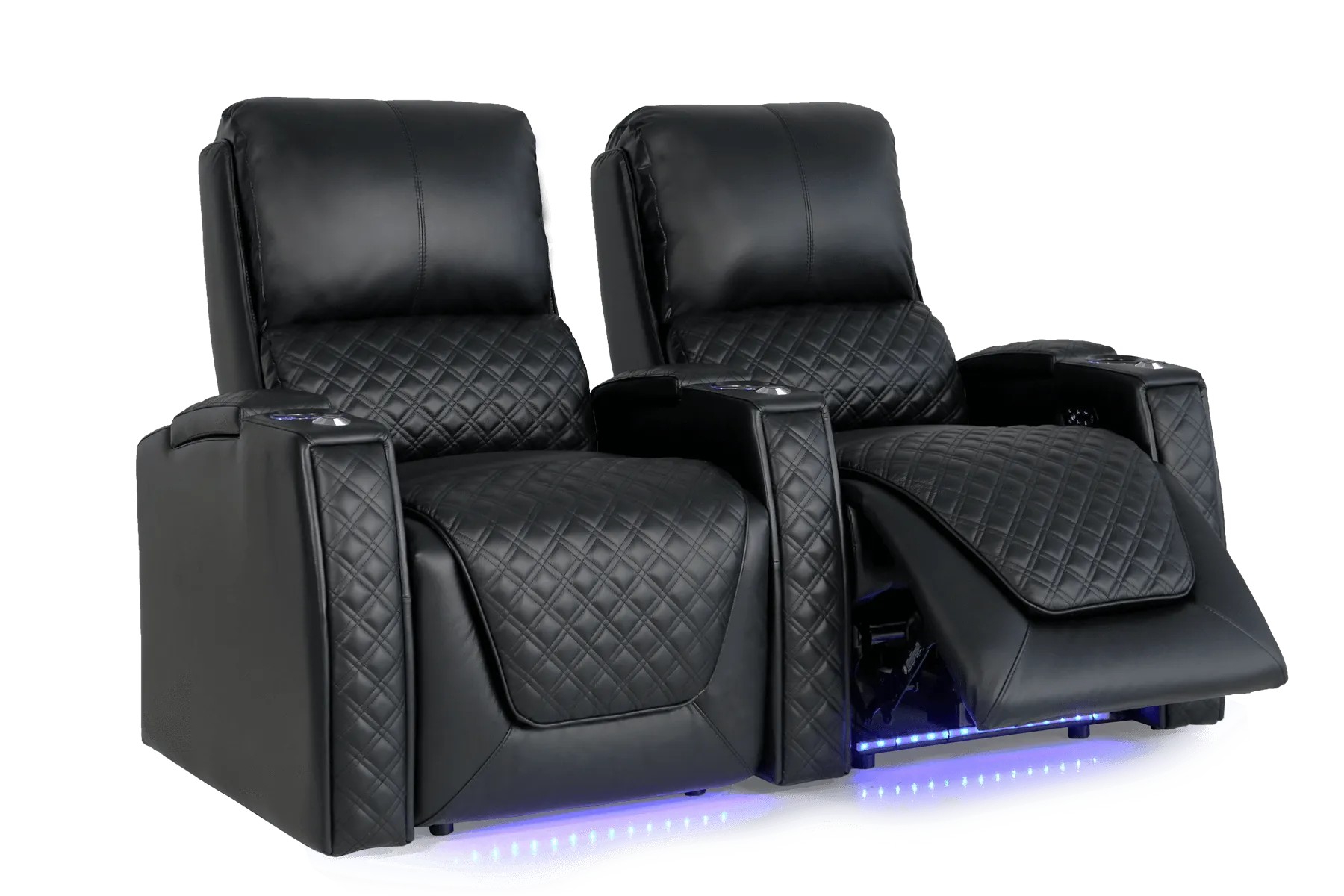 Valencia Bern Row of 2 Loveseat Home Theater Seating