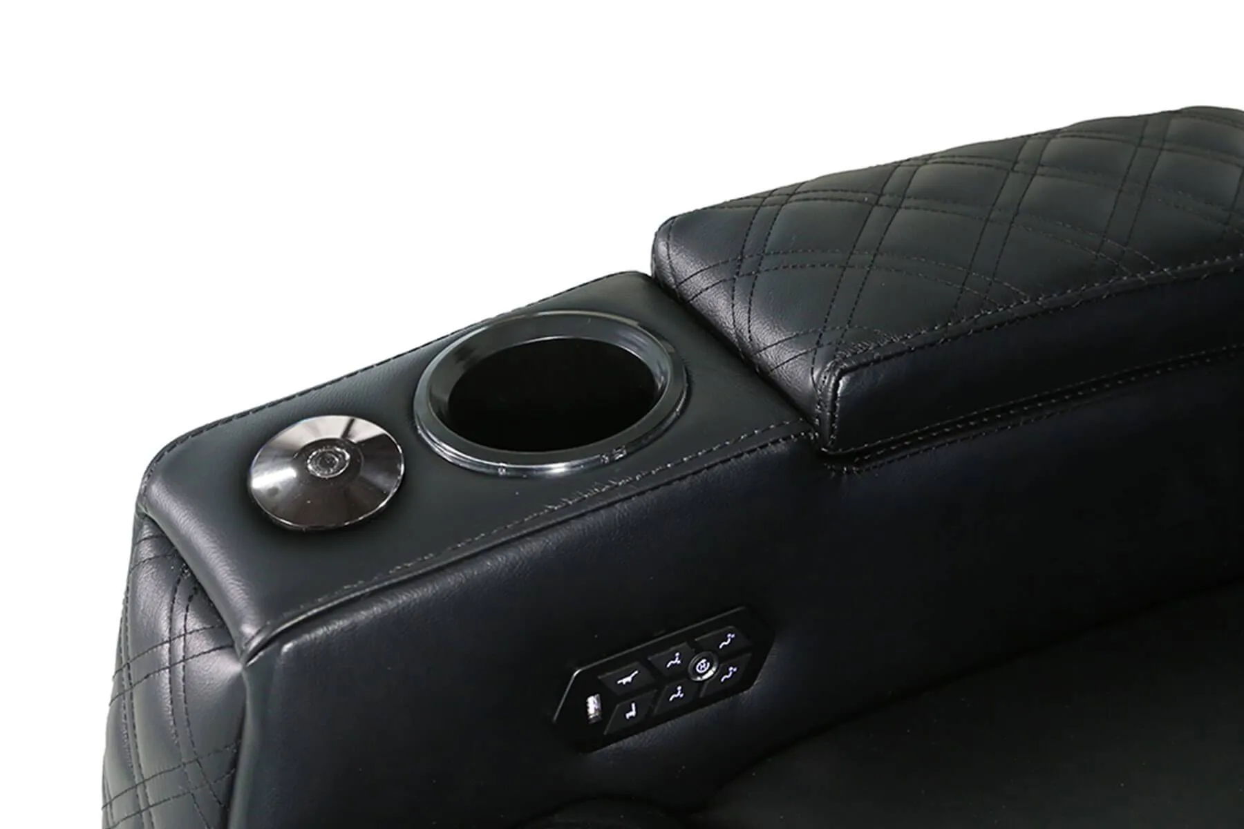 Valencia Bern Row of 2 Loveseat Home Theater Seating