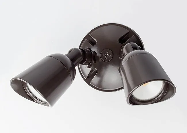 WAC WP-LED430 Endurance Double Spot LED Outdoor Wall Light