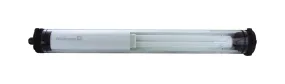 Waldmann 112370000-00084157, RL70CE-118 Fluorescent Tube Light; 20.6 in. Length, Clear Acrylic, 24V DC