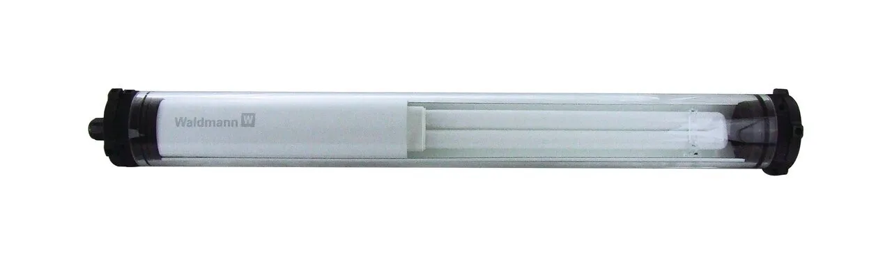 Waldmann 112370000-00084157, RL70CE-118 Fluorescent Tube Light; 20.6 in. Length, Clear Acrylic, 24V DC