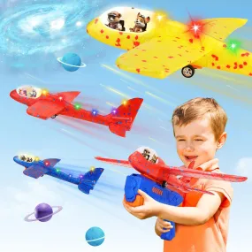 Warriors of The Universe Airplane Launcher - 3PK airplanes and 1 launcher