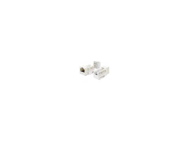 WAVENET WAV-5EKSJWH-SPK: White Cat5e Keystone Jack 25 Pack