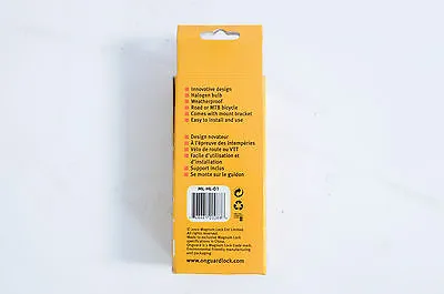 WHOLESALE JOB LOT 100xONGUARD HALOGEN BIKE FRONT LIGHTS CYCLE LAMPS DISPLAY PACK