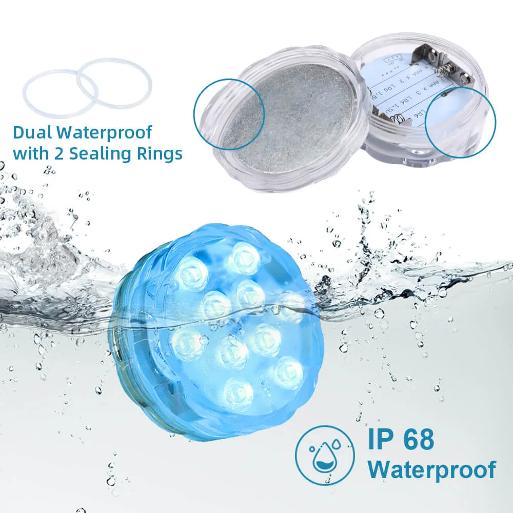 Wholesale Multi Color Submersible LED Lights Underwater Pool Light
