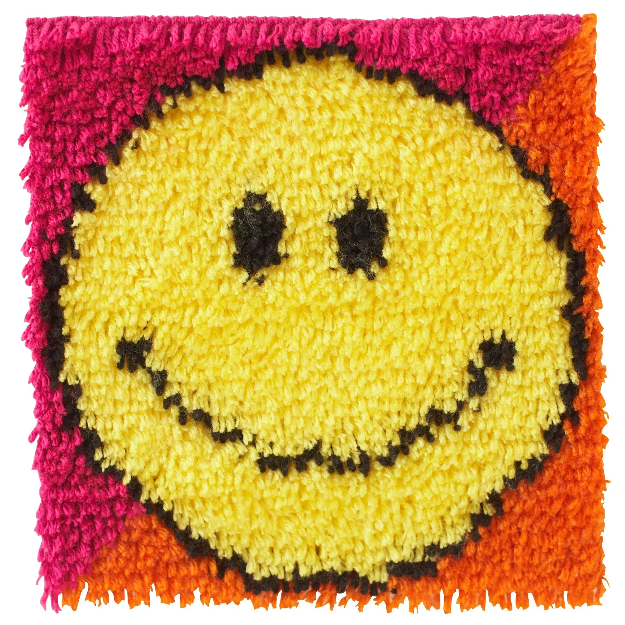 WonderArt Smiley Face Kit 12" x 12", Discontinued items