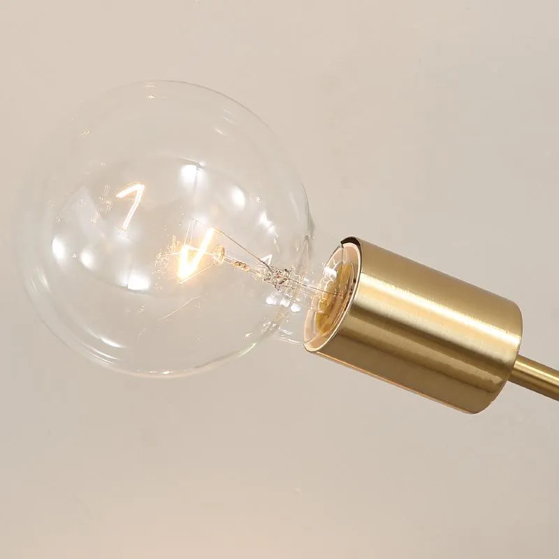 XC Dome - Modern Sputnik Ceiling Lights Fixture Nordic Semi Flush Mount