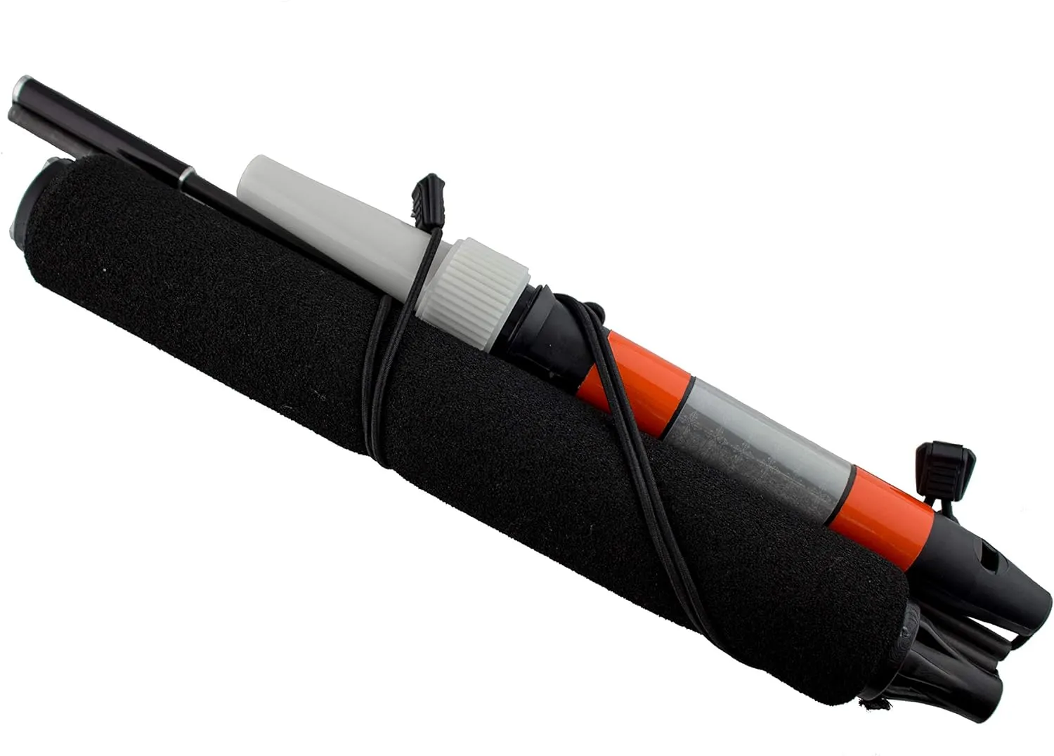 YakAttack VISICarbon Pro 360 Degree LED MightyMount and Hardware Kayak Fishing Visibility Flag, Orange (CPM MMH)