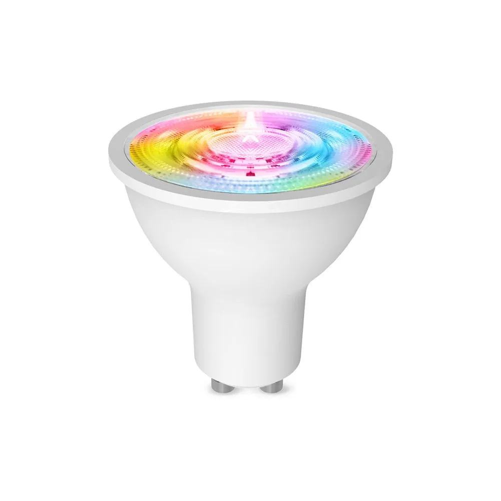 ZigBee GU10 Smart Sync Full Color LED Dimmable Party Light Bulbs RGBCCT 2200-6500K C W 5W